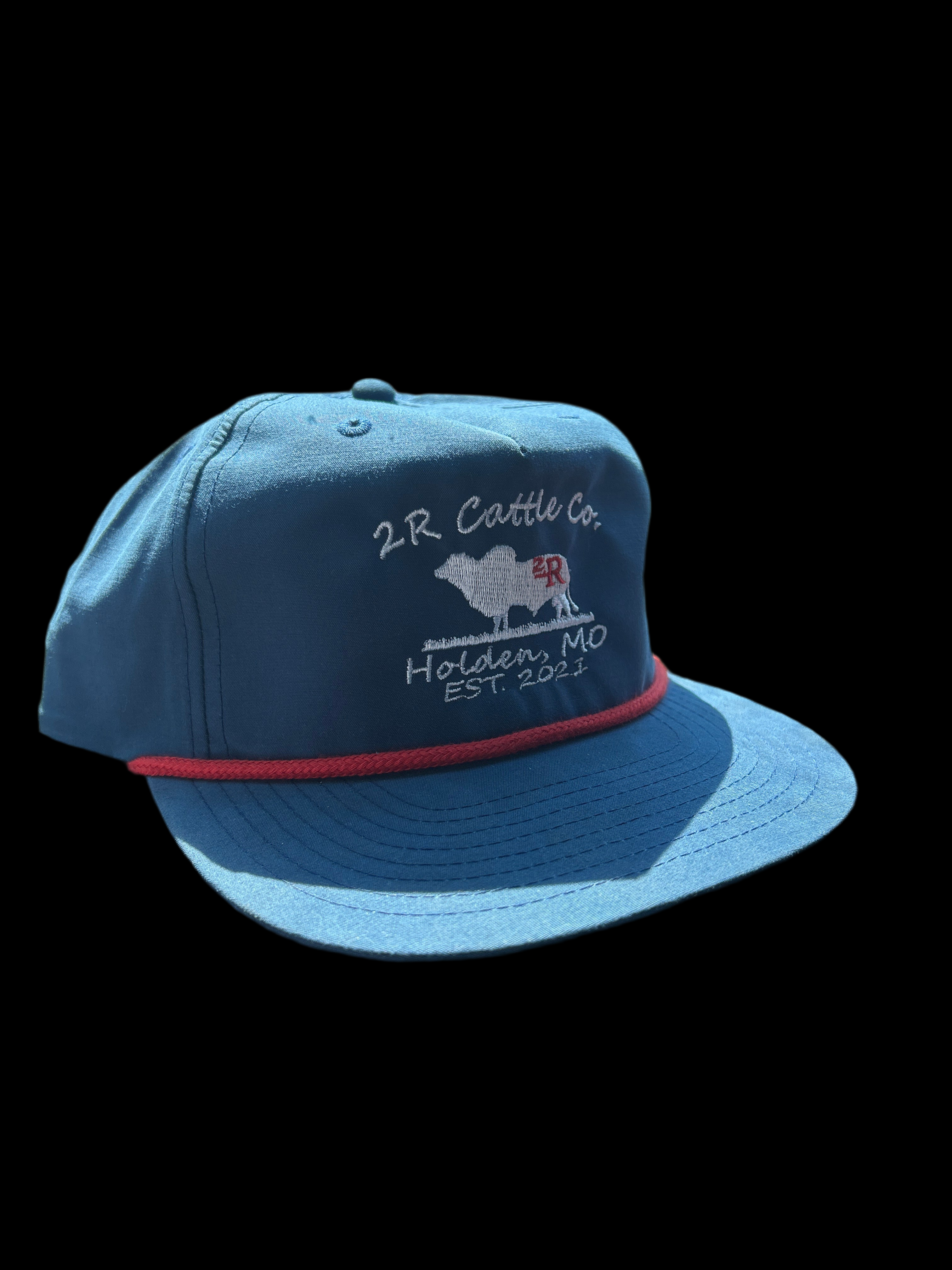 Richardson 2R cattle co hat (blue)