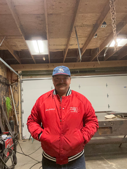 2R cattle co button up wind breaker jacket